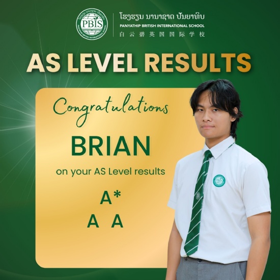 Outstanding AS Level Achievement-University Ready