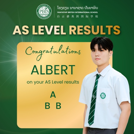 Outstanding AS Level Achievement-UNIVERSITY READY